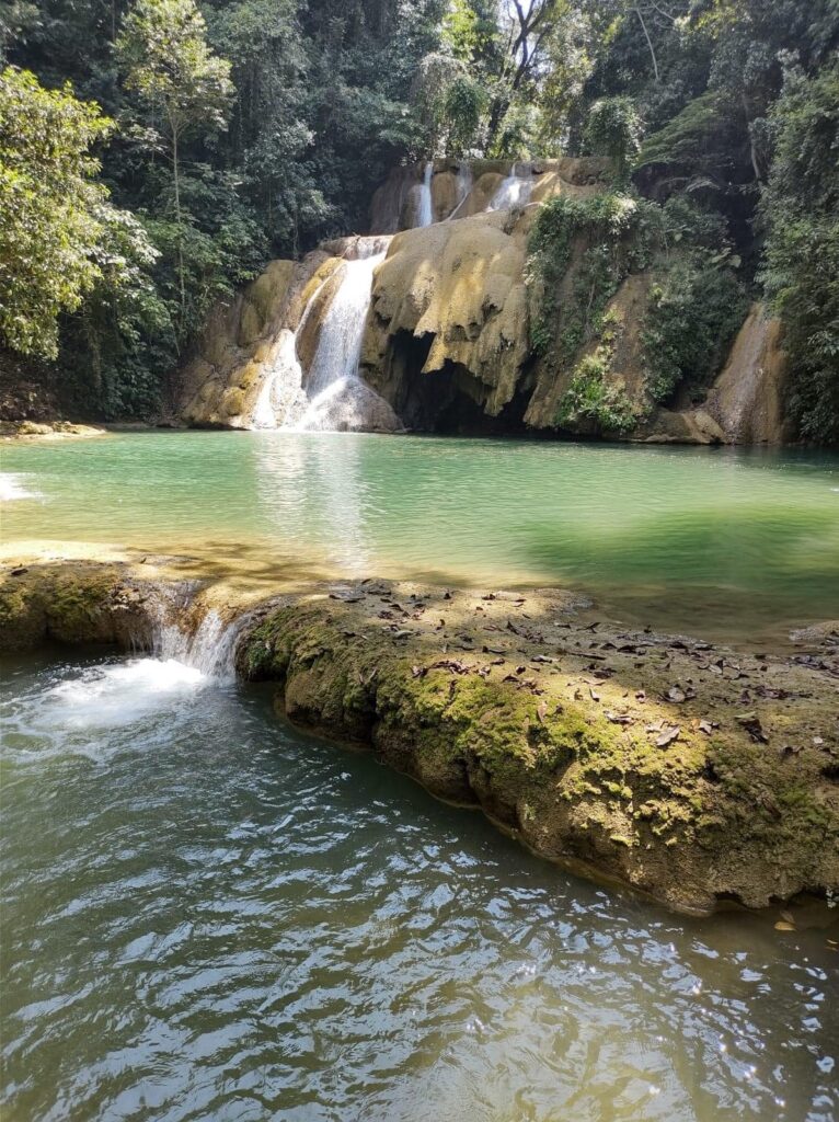 Cascada Las Golondrinas en Chiapas