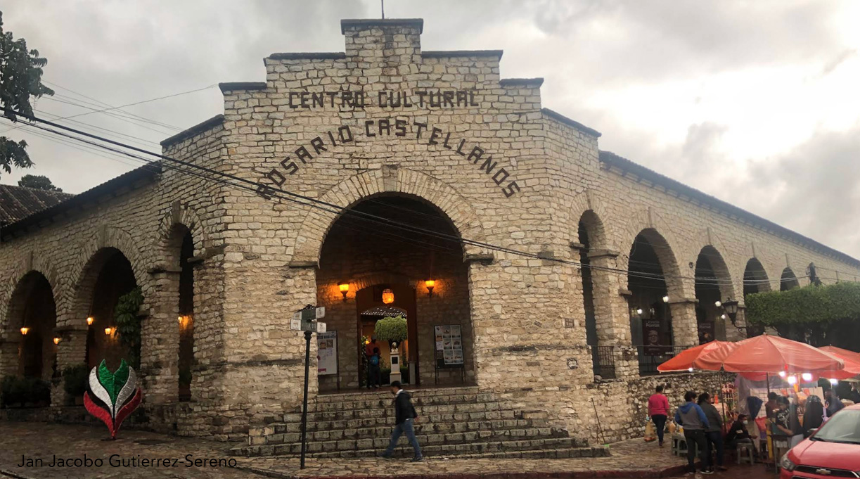 Centro cultural Rosario Castellanos en Comitán, chiapas